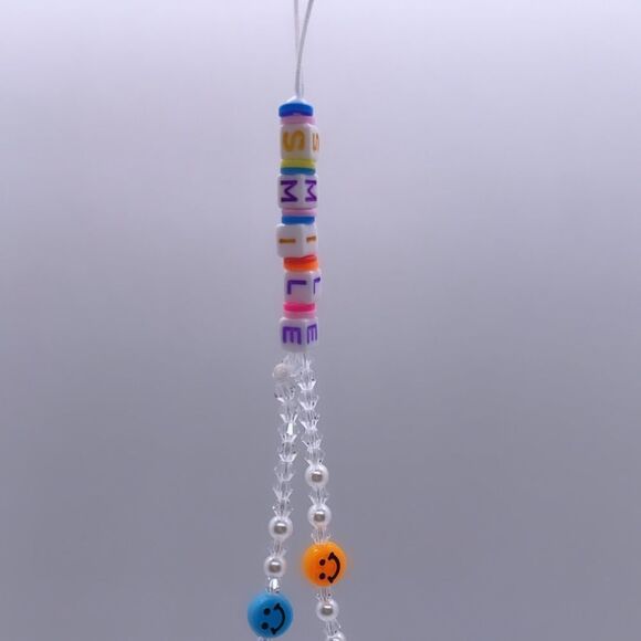 NWT Wool + Pepper Co. Y2K Beaded Phone Lanyard - Picture 4 of 5